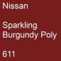 Preview: Nissan, Sparkling Burgundy Poly, 611.